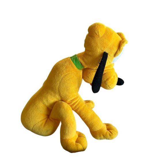 Disney Pluto Stuffed Animal - Yellow and Black - Picture 4 of 5